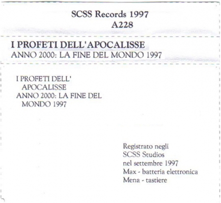 a228 i profeti dell'apocalisse: anno 2000 la fine del mondo 1997